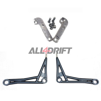 Lock kit V2 a rejd (dőlésszög) növeléséhez (hosszabbított lengőkarok)  BMW E36/E46