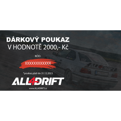 Ajándékutalvány All4Drift