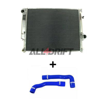 KÉSZLET Szilikon víztömlő + teljesen alumínium vízhűtő BMW E36 325tds/M3