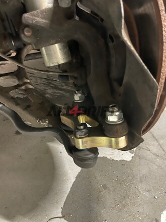 DRIFT zár adapter BMW E46-hoz karhosszabbítóval - acél