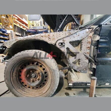 Sárvédő kötény erősítés BMW E46