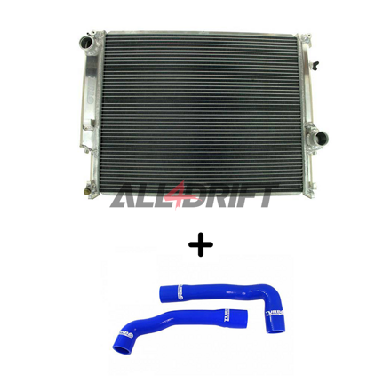 KÉSZLET Szilikon víztömlő + teljesen alumínium vízhűtő BMW E36 325tds/M3