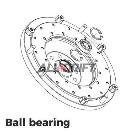 Könnyű, egytömegű lendkerék BMW M60 M70 - BMW M50 S50 M52 S52 M54 S54 M57 - 240MM / 9,45"