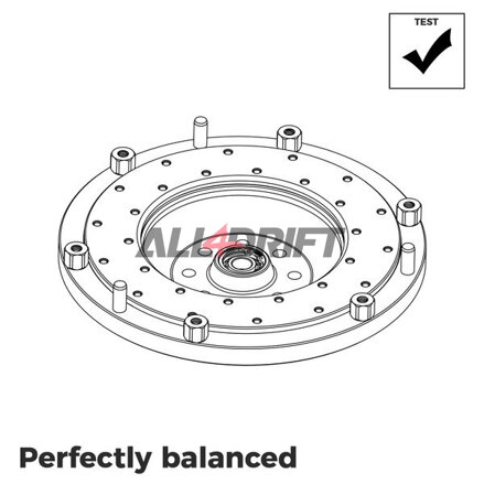 Könnyű, egytömegű lendkerék BMW M60 M70 - BMW M50 S50 M52 S52 M54 S54 M57 - 240MM / 9,45"