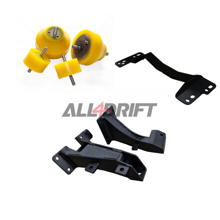 Horony- és szilentblokk készlet motorhoz és váltóhoz BMW E36 E46