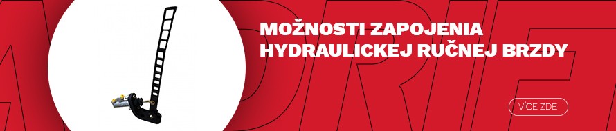 Možnosti zapojenia hydraulickej ručnej brzdy