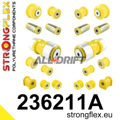 236211A Hátsó futómű szilent készlet SPORT Volvo 760 / 780 / 960