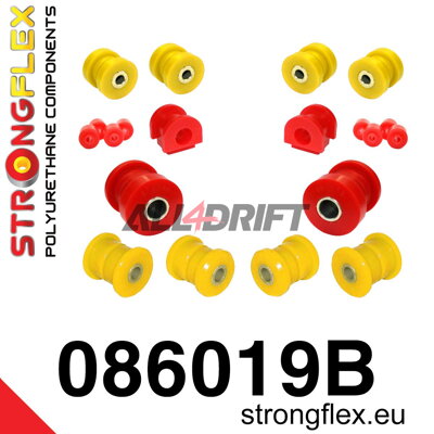 086019B Első futómű szilent készlet - Honda V (91-95) EG / EH / EJ