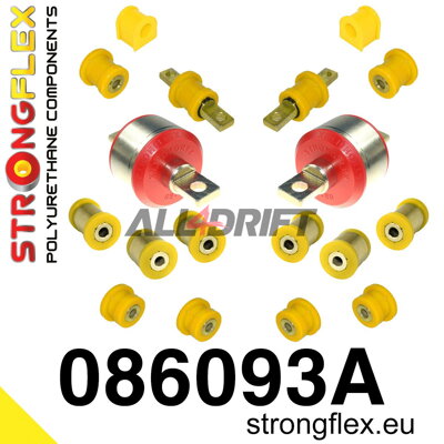 086093A Hátsó futómű szilent készlet SPORT - Honda VI (95-00) JAPAN EJ / EK / EM1