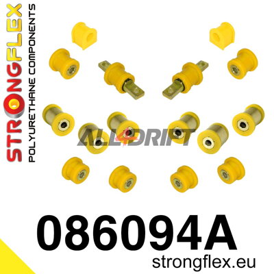 086094A Hátsó futómű szilent készlet hosszlengőkar szilent nélkül SPORT - Honda VI (95-00) JAPAN EJ / EK / EM1