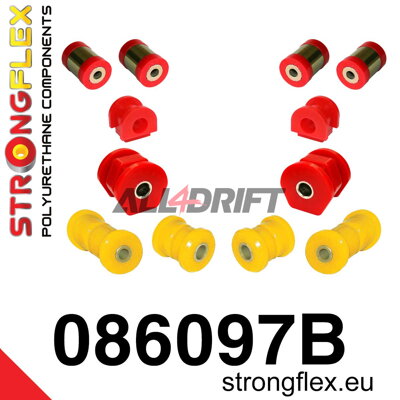 086097B Első futómű szilent készlet Honda Civic / CR-V