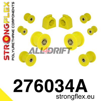 276034A Első futómű szilent készlet SPORT - Saab 9-2X (04-06)