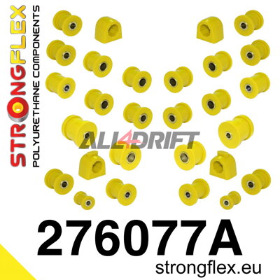 276077A Első és hátsó futómű szilent készlet SPORT - Saab 9-2X (04-06)