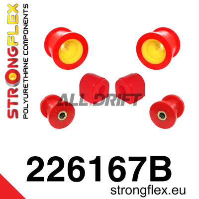 226167B Első futómű szilent készlet Audi / Seat / Škoda / VW