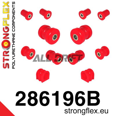 286196B Első futómű szilent készlet Infiniti / Nissan