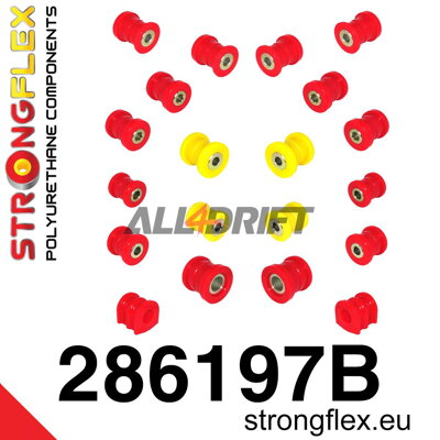 286197B Hátsó futómű szilent készlet Infiniti / Nissan