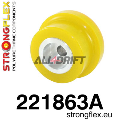 221863A Hátsó differenciálmű hátsó tartó szilent SPORT Audi / Seat / Škoda / VW