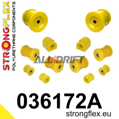 036172A Hátsó futómű szilent készlet SPORT BMW E32 / E34