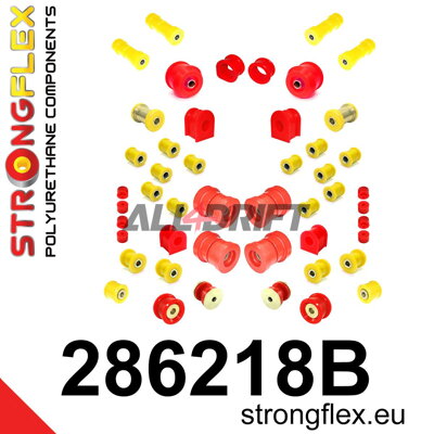286218B Teljes futómű szilent készlet - Nissan II (90-96) Z32