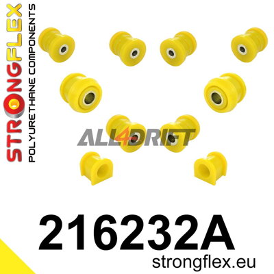 216232A Első futómű szilent készlet SPORT - Toyota V (92-96) X90