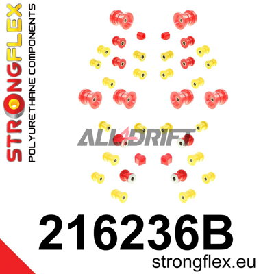 216236B Teljes futómű szilent készlet - Toyota III (86-93) A70