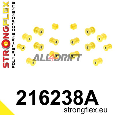 216238A Hátsó futómű szilent készlet SPORT - Toyota III (86-93) A70