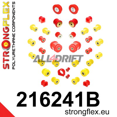 216241B Teljes futómű szilent készlet - Toyota V (92-96) X90