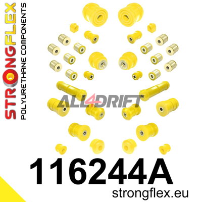 116244A Teljes futómű szilent készlet SPORT - Mercedes W210 4MATIC