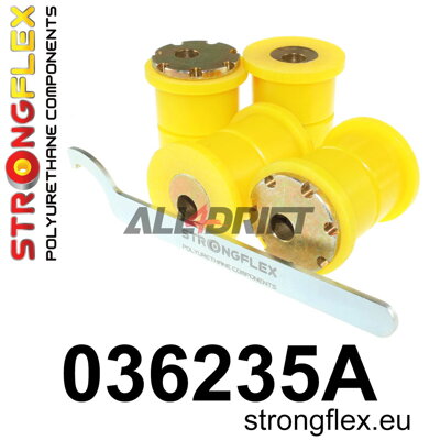 036235A Hátsó hosszlengőkar készlet - excentrikus SPORT BMW