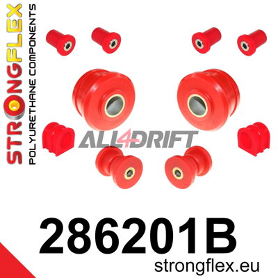 286201B Első futómű szilent készlet Infiniti / Nissan