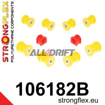 106182B Első futómű szilent készlet - Mazda III (92-02) FD