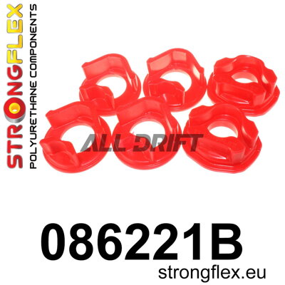 086221B Motortartó bak betét készlet - Honda VIII (06-12) Hatchback FN2 Type R