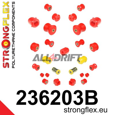 236203B Teljes futómű szilent készlet - Volvo 740 (84-92)