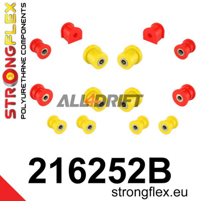 216252B Hátsó futómű szilent készlet - Lexus II (94-00) XF20