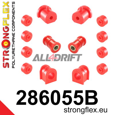 286055B Első futómű szilent készlet - Nissan II (92-02) K11