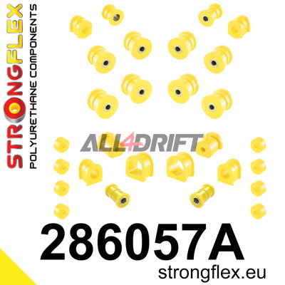 286057A Teljes futómű szilent készlet SPORT - Nissan II (92-02) K11