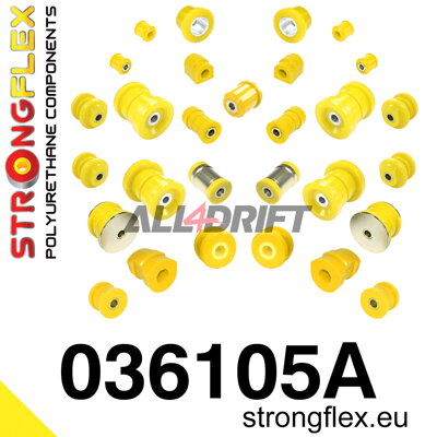 036105A Teljes futómű szilent készlet SPORT BMW E36