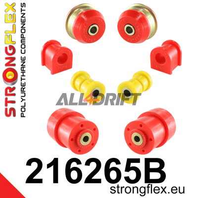 216265B Első futómű és hátsó híd szilent készlet - Toyota IX (01-07) E120 E130