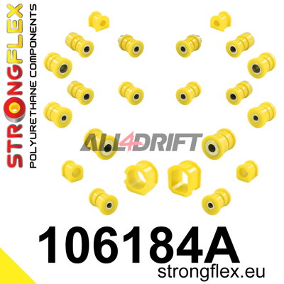 106184A Teljes futómű szilent készlet SPORT - Mazda 323F / Lantis / Astina (94-98) BA