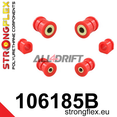 106185B Első futómű szilent készlet - Mazda 323F / Lantis / Astina (94-98) BA