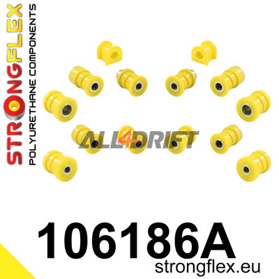 106186A Hátsó futómű szilent készlet SPORT - Mazda 323F / Lantis / Astina (94-98) BA