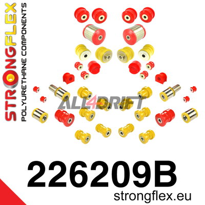 226209B Teljes futómű szilent készlet Audi / VW