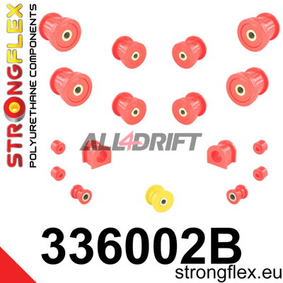 336002B Első futómű szilent készlet - Jeep II (84-01) XJ