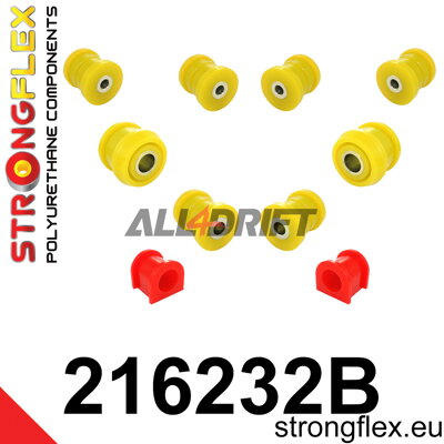 216232B Első futómű szilent készlet - Toyota V (92-96) X90