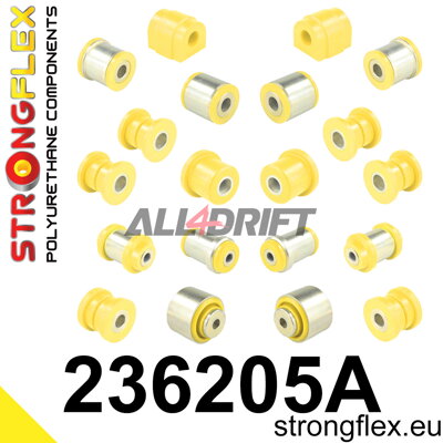 236205A Hátsó futómű szilent készlet SPORT Volvo S60 / S80 / V70