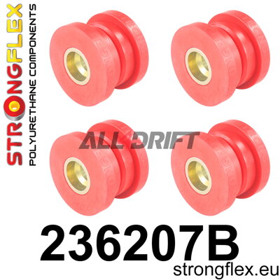 236207B Hátsó bölcső szilent készlet - Volvo S80 I (98-06)