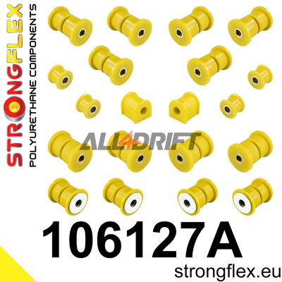 106127A Hátsó futómű szilent készlet SPORT - Mazda I (89-98) NA