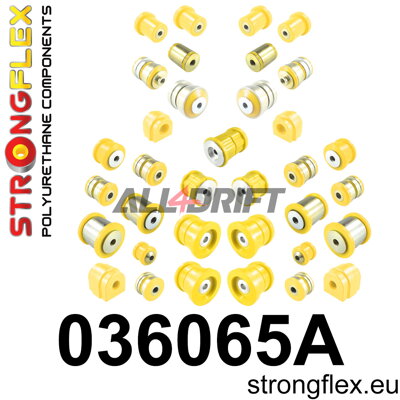 036065A Teljes poliuretán futómű szilent készlet SPORT - BMW F11 (10-17) Touring xDrive