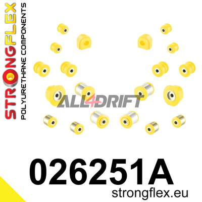 026251A Hátsó futómű szilent készlet SPORT Audi