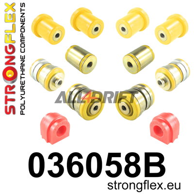 036058B Első futómű szilent készlet - BMW F10 (10-17) Sedan RWD